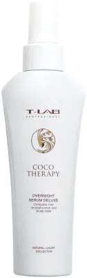 Сыворотка для волос T-Lab Professional Coco Therapy Overnight Serum Deluxe ночная, 150 мл