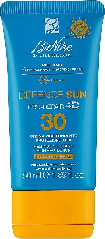 Крем для лица BioNike Defence Sun солнцезащитный SPF 30+ 50 мл