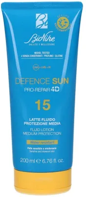 Солнцезащитный флюид-лосьон BioNike Defence Sun Pro-Repair 4D SPF15+ 200 мл