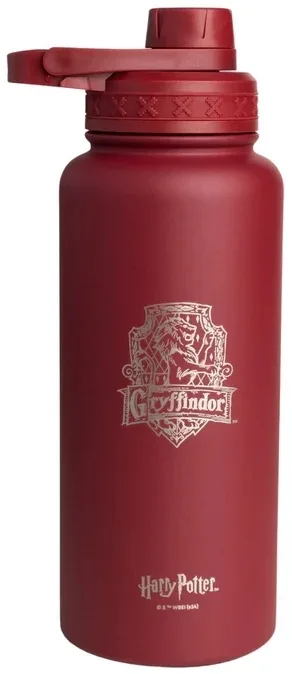 Термобутылка SmartShake Bohtal Insulated Sports Bottle Harry Potter Gryffindor спортивная, с двойной вакуумной изоляцией, 960 мл