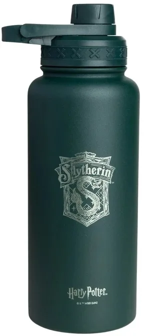 Термобутылка SmartShake Bohtal Insulated Sports Bottle Harry Potter Slytherin спортивная, с двойной вакуумной изоляцией, 960 мл