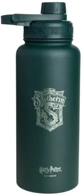 Термобутылка SmartShake Bohtal Insulated Sports Bottle Harry Potter Slytherin спортивная, с двойной вакуумной изоляцией, 960 мл