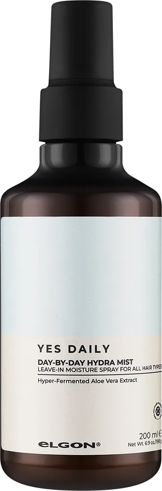 Elgon Yes Daily Day-By-Day Hydra Mist — увлажняющий кондиционер-спрей для волос с алоэ вера и лецитином, 200 мл