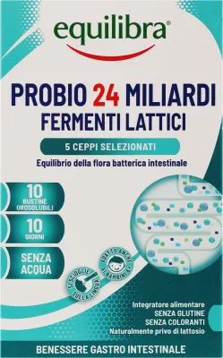 БАД «Пробиотики для пищеварения» Equilibra Probio 24 Billion, саше, 10 шт