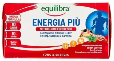 Пищевая добавка Equilibra Energy Plus, 10 × 15 мл
