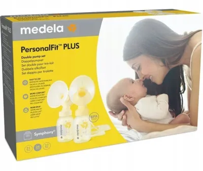 Medela Symphony PersonalFit Plus Double Pump Set двойной комплект для молокоотсоса Symphony, воронки 24 мм, бутылочки, трубки