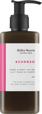 Лосьон для рук и тела Miller Harris Scherzo, с цветочным ароматом, 300 мл