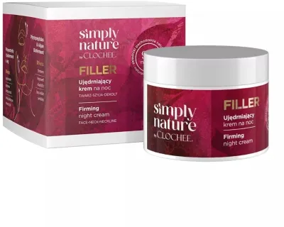 Крем для лица Clochee Simply Nature Filler ночной для тонуса 50 мл