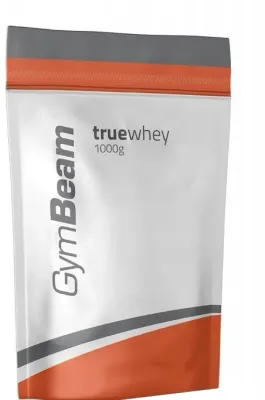 Протеин сывороточный GymBeam True Whey Protein со вкусом клубники, 1000 г