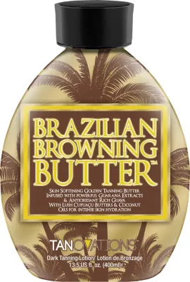 Ускоритель загара для солярия Ed Hardy Brazilian Browning Butter с гуараной и гуавой 400 мл