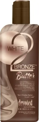 Крем-баттер для солярия Devoted Creations White 2 Bronze Butter с 6 маслами 251 мл
