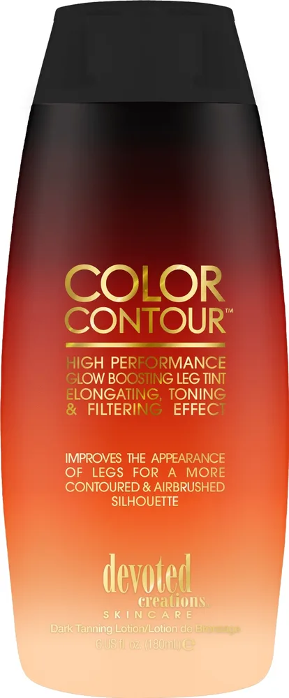 Бронзирующий лосьон для ног Devoted Creations Color Contour тонизирующий без DHA 180 мл