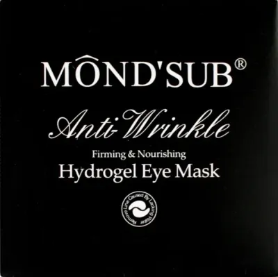 Гидрогелевые патчи под глаза Mond'Sub Anti-Wrinkle Hydrogel Eye Mask, против морщин, 60 шт