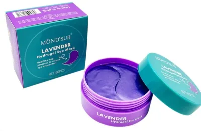 Патчи под глаза Mond'Sub Lavender Hydrogel Eye Mask гидрогелевые, с лавандой, 60 шт
