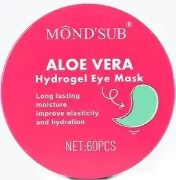 Патчи под глаза Mond'Sub Aloe Vera Hydrogel Eye Mask гидрогелевые, с алоэ вера, 60 шт