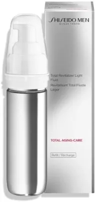 Флюид для лица Shiseido Men Total Revitalizer Light Fluid Refill ревитализирующий, сменный блок, 70 мл