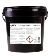 Гель для наращивания ногтей Silcare High Light LED Bianco, 1000 г