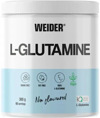 Аминокислота L-глютамин Weider L-Glutamine Non Flavored, без вкуса, 300 г
