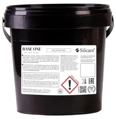 Гель для наращивания ногтей Silcare Base One Builder UV Gel Milkshake, 1000 г