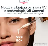 Сыворотка для лица Eucerin Sun Protection Oil Control SPF 50+ ультралёгкая, для жирной кожи, 30 мл — фото 4