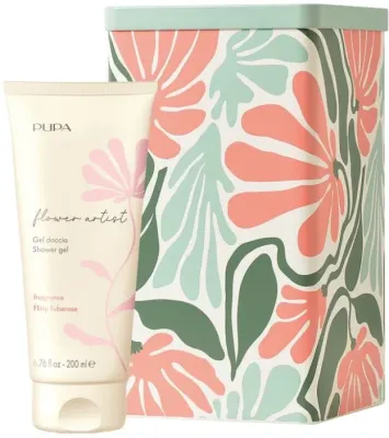 Гель для душа Pupa Flower Artist Flirty Tuberose с туберозой и гвоздикой, 200 мл