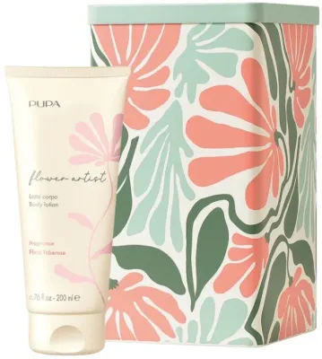 Pupa Flower Artist Flirty Tuberose парфюмированный бальзам для тела с туберозой и гвоздикой, 200 мл