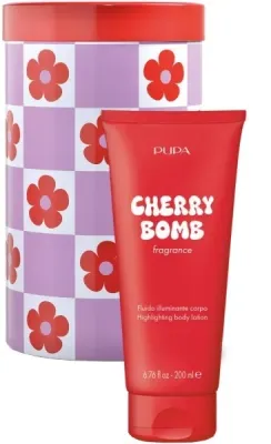 Pupa Cherry Bomb парфюмированный бальзам для тела с фруктовым ароматом, 200 мл