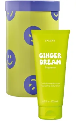 Pupa Ginger Dream парфюмированный бальзам для тела с цитрусом и имбирём, 200 мл