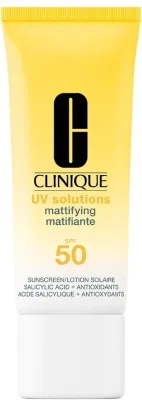 Clinique UV Solutions Mattifying Lotion лосьон солнцезащитный для лица матирующий SPF50 40 мл, крем от солнца