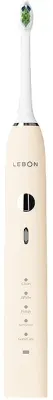 Электрическая звуковая зубная щётка Lebon Summer Sand Electric Toothbrush с дорожным футляром, 1 шт