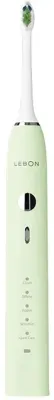 Электрическая звуковая зубная щётка Lebon Tropical Green Electric Toothbrush с дорожным футляром, 1 шт