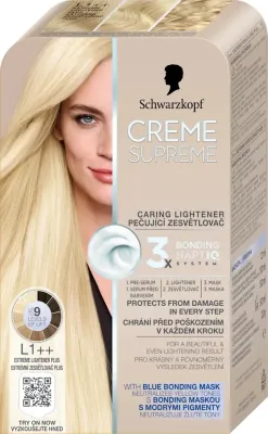 Осветлитель для волос Creme Supreme Extreme Lightener Plus L1++, до 9 уровней, 60 мл
