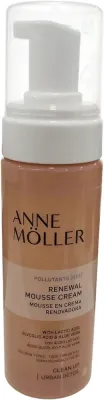 Anne Moller Clean Up Renewal Mousse Cream мусс-крем для умывания обновляющий 165 мл, кремовая пенка для лица с молочной и гликолевой кислотами
