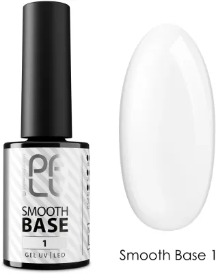 Цветная гибридная база для ногтей Palu Smooth Base, самовыравнивающаяся, 11 г, оттенок 01