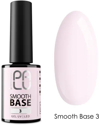 Цветная гибридная база для ногтей Palu Smooth Base, самовыравнивающаяся, 11 г, оттенок 03