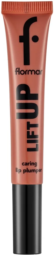 Блеск для губ Flormar Lift Up Caring Lip Plumper увлажняющий, с эффектом объёма, 10 мл, оттенок 003 - Sweet Marmalade