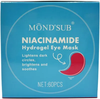 Патчи под глаза Mond'Sub Niacinamide Hydrogel Eye Mask гидрогелевые, с ниацинамидом, 60 шт
