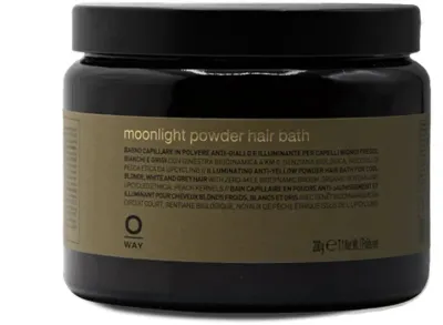 Пудра для купания волос Oway Moonlight Powder Hair Bath для светлых, осветлённых и седых волос, 200 г