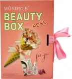 Набор Mond'Sub Beauty Box Rose сыворотка для лица 45 мл тканевая маска и маска для губ 12 г — фото 1
