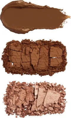 Палетка бронзера и хайлайтера Makeup Revolution The Bronze Icon Palette, оттенок Sunkissed Tan