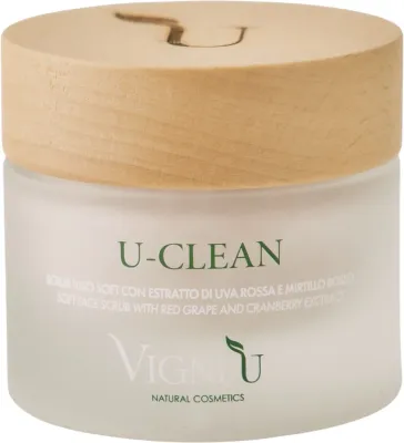 Скраб для лица Vigneul U-Clean Soft Face Scrub мягкий, с экстрактами красного винограда и клюквы, 50 мл