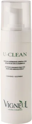Пенка для умывания Vigneul U-Clean Soothing Cleansing Foam успокаивающая, с экстрактами винограда и календулы, 200 мл