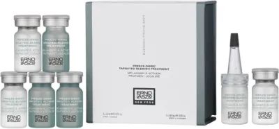 Erno Laszlo Freeze-Dried Targeted Blemish Treatment ампулы для лица, точечное средство для проблемных участков двухфазное с салициловой кислотой