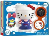 Air-Val International Zestaw (sh/gel/shm/400 мл + hair/brush + hair/accessor) * - Детский набор Air-Val Hello Kitty гель для душа и шампунь 400 мл расческа для волос и аксессуар для волос — фото 1