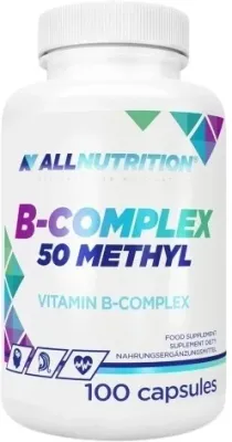 БАД комплекс витаминов группы B Allnutrition B-Complex 50 Methyl, 100 шт