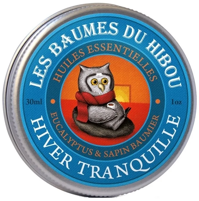 Les Baumes Du Hibou Eucaliptus & Sapin Baumier согревающий бальзам для тела с эвкалиптом и пихтой, 30 мл