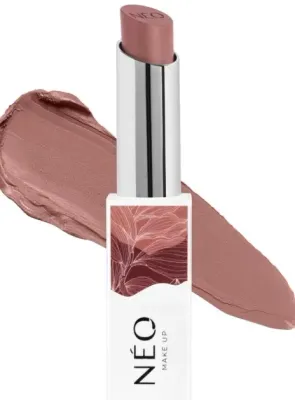 Помада для губ NEO Make Up No Transfer Lipstick стойкая, в стике, 3,5 г, оттенок 05 - Nude On Secret Evening
