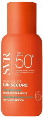 SVR Sun Secure Aqua Fluide солнцезащитный флюид для лица и тела SPF50+, для чувствительной кожи, 50 мл