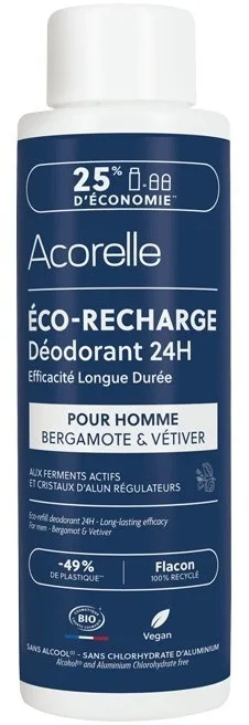 Натуральный минеральный дезодорант-ролик Acorelle для мужчин