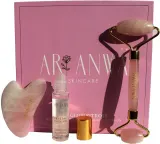 Набор ARI ANWA Skincare The Glow Kit Rose розовая вода 10 мл и гуаша из розового кварца — фото 1